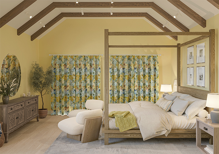 Amelia Faux Silk, Buttercup Mist - Made to Measure Curtain - Image 15